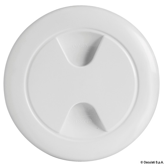 Tappo ispezione bianco 102 mm